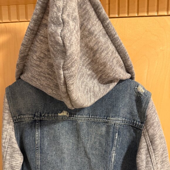 Free People denim knit jacket - Picture 6 of 12